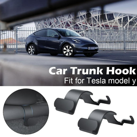 BUYISI 2X For Tesla Model Y Trunk Hook Row Chair Car Interior Car Accessories