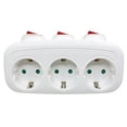 thumbnail image 1 of ZOUBAOQ Individually Switched 1 To 3 Socket 3 Hole Out 1 To Craftsmanship Smart 3 Anti-Shock Protection, 1 of 8