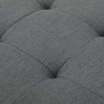 thumbnail image 4 of Noble House Layton Rectangular Fabric Lift Top Ottoman, Charcoal, 4 of 6