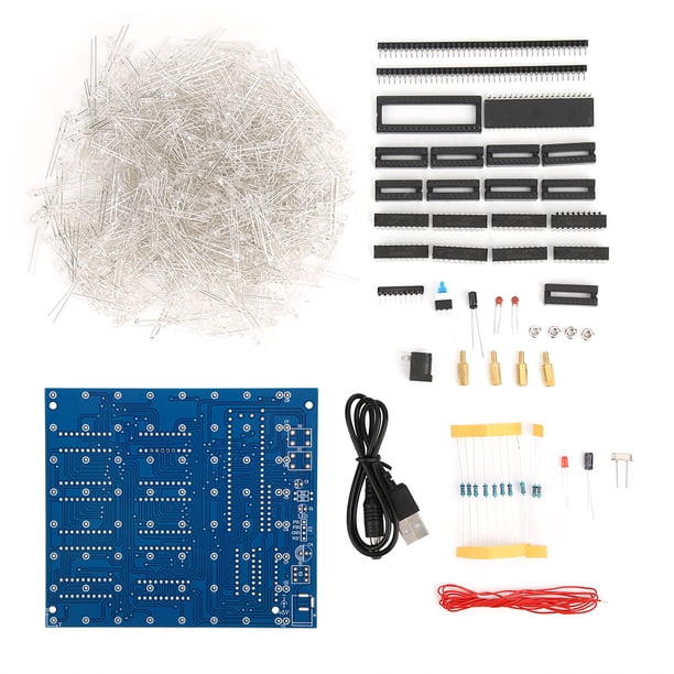 Kit de luz DLED al cuadrado, luz LED 3D al cuadrado Luz DLED al cuadrado Cubo de luz DLED optimizado para la excelencia NikouMX herramienta