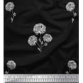 thumbnail image 1 of Soimoi Poly Georgette Fabric Wild Flower Print Fabric by Yard 42 Inch Wide, 1 of 3