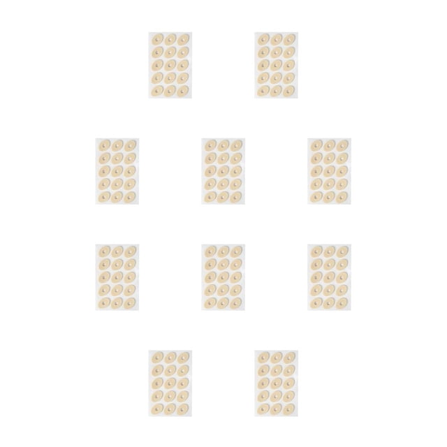 Minnieouse Juego de 15 unidades de esponja de látex para callos, portátil, autoadhesivo, para interior y exterior, para hacer ejercicio, para Óvalo pequeño 10piezas