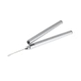 thumbnail image 1 of ziyahi 2 in 1 Loop Hook Pulling Needle Threader Hair Extension Wig Crochet Silver, 1 of 1
