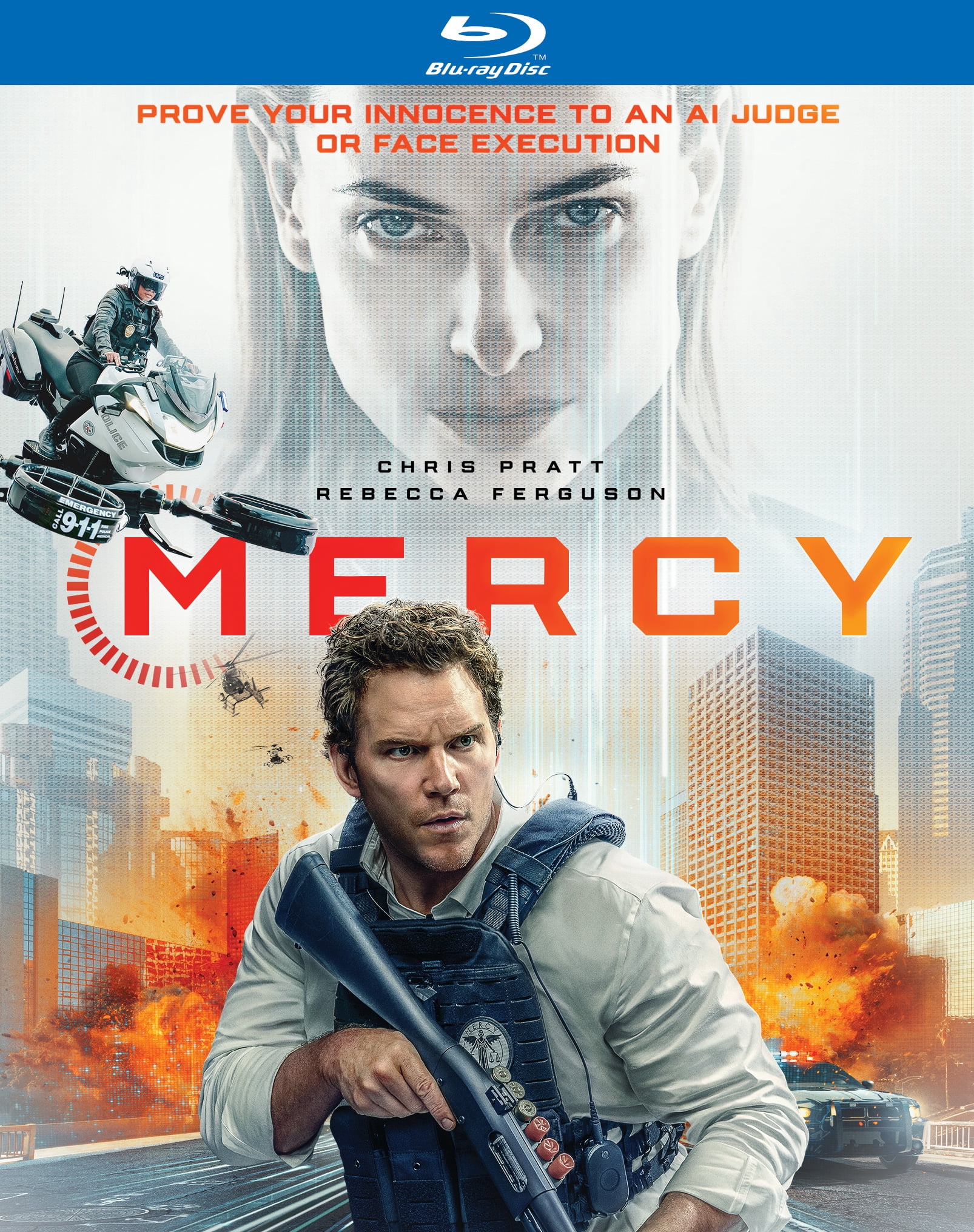 Mercy (Blu-ray) Amazon MGM Studios, Sci-Fi