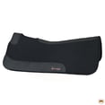 thumbnail image 6 of Western Horse Wool Felt Hilason Saddle Pad W/ Genuine Wear Leather Black, 6 of 8