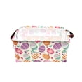 thumbnail image 2 of Hometravel Easter Bunny Storage Basket, Foldable Themed Organizer Tote, Multi-Purpose Linen Fabric Bin for Gifts, Home Decor, Toy Holder, 2 of 6