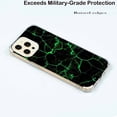 thumbnail image 5 of Green Marble Case for iPhone 13 Pro,Aesthetic Art Design Pattern Soft TPU Bumper Case Cover, 5 of 5
