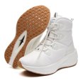 thumbnail image 2 of Botas de Senderismo Impermeables Likrtyny para Mujer con forro de Piel Cálida y cordones exteriores, 2 of 9