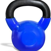 20-60lbs Kettlebells Vinyl Coated Cast Iron for Dumbbell Weights Exercises, Gym, Fitness, Full Body Workout Equipment Push up, Grip and Strength Training