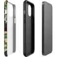 thumbnail image 4 of Case for iPhone 14 for iPhone 13, Green Camouflage camo Phone Case for Girl Women Boy Men, Hybrid Durable Shockproof Soft Silicone Cover, 4 of 6