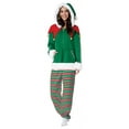 thumbnail image 4 of California Costumes Elf Fleece Jumpsuit Adult Costume | Large Unisex, 4 of 4