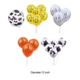 thumbnail image 2 of Cateissary 100 piezas Globos de cumpleaños Regalos Ligero Casa Globo Habitación Decoraciones Arreglo Foto Props para la ducha Kits de decoración para fiestas Impresión de tigre, 2 of 6