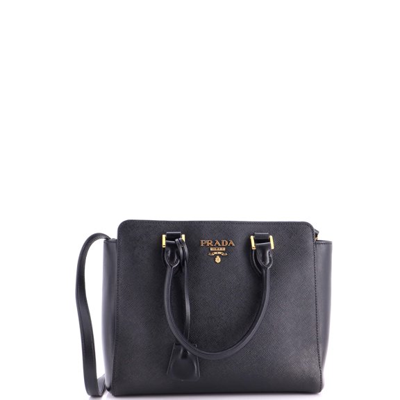 Pre-Owned Convertible Zip Tote Saffiano Leather Small By Rebag