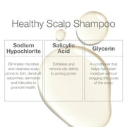CLn Shampoo with Salicylic Acid, 8 fl oz, Clarifying Anti Dandruff Shampoo for Oily Hair, Itchy & Flaky Scalp