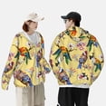 thumbnail image 3 of Rocae Beautiful Bright Birds And Flowers Print Breathable Sun Protection Hoodie Quick-Dry Lightweight Long Sleeve Hoodie Unisex Running Sports Shirt, 3 of 9