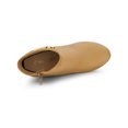 thumbnail image 4 of Unique Bargains Women's Round Toe Side Zipper Block High Heel Ankle Boots, 4 of 7