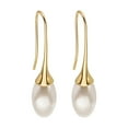 thumbnail image 1 of Pendientes vintage de moda para mujer con perlas en forma de gota, pendientes clásicos y versátiles, 1 of 8