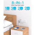 thumbnail image 2 of Regleta de alimentación Travel Cruise Ship Essentials One Beat con enchufe múltiple, 2 of 7