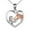 Rose Gold_Free Size, variant on YOHAVEN Horse Heart Necklace,925 Jewelry Pendant for Women Wife Mom Girlfriend Gift for Christmas Valentine’s Day Birthday Anniversary Holiday