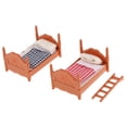 thumbnail image 3 of Casa de 1/12 CUTICAT Muebles de Habitación en Miniatura Litera de Muebles de Casa de Muñecas, 3 of 8