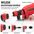 thumbnail image 4 of RKSTN the sprayer 500W Spray 1000ML Household Paint Sprayer Control Easy Spraying Adjustable Nozzle For Furniture/Walls/Fences, 4 of 7