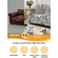 thumbnail image 5 of Vintage Spring Floral Couch Cover for Dogs, Summer Botanical Watercolor Washable Sofa Covers Slipcover for Pets Dogs Futon Cover, Couch Recliner Covers, Oversized Chair Slipcover 71"x91", 5 of 9
