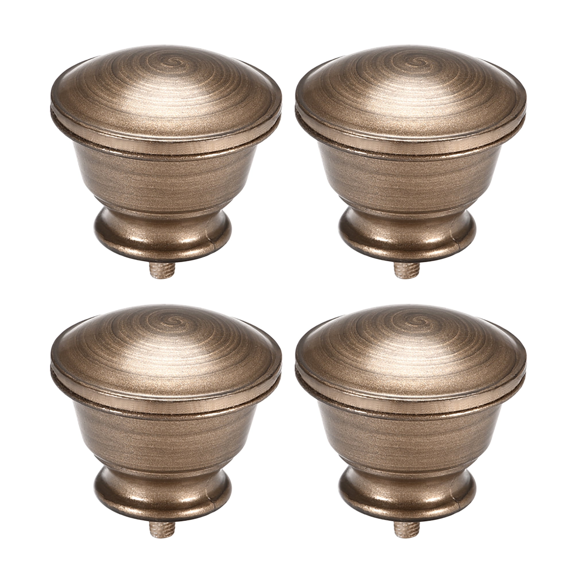 Curtain Rod Finials Plastic End,Fit For 15.8mm Diameter (Max.) Rod