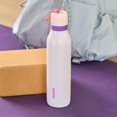 thumbnail image 3 of Owala FreeSip Twist - Botella de agua de acero inoxidable con popote para deportes y viajes, sin BPA, 18 onzas, rosa/morado (campo de ensueño), 3 of 6