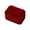 Wine red, variant on ✪ Square Velvet Jewelry A Pair Rings Earring Display Case Box Storage Organizer Holder Gift Package Portable for Travel