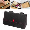 thumbnail image 3 of Funda de cuero para gafas de coche universal con cierre magnético, caja de gafas con clip automático Negro Baoblaze soporte para gafas de sol para coche, 3 of 8