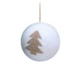 thumbnail image 1 of TIMIFIS Christmas Tree Ornaments 1PC Christmas Ball Ornaments Set Christmas Decorations Shatterproof Plastic Ball Hanging for Xmas Tree Holiday Wedding Party Home Decor, 1 of 8