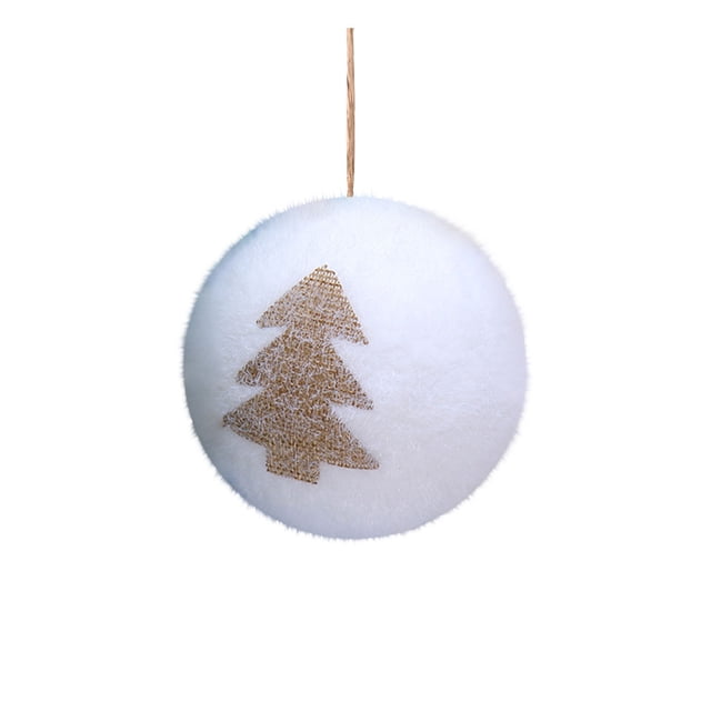 TIMIFIS Christmas Tree Ornaments 1PC Christmas Ball Ornaments Set Christmas Decorations Shatterproof Plastic Ball Hanging for Xmas Tree Holiday Wedding Party Home Decor