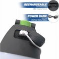thumbnail image 4 of Linterna LED 3 en 1 para acampar, linterna de mano y lámpara de mesa, 5 modos, luces recargables para tienda de campaña, banco de energía para exteriores, foco multifuncional, cable USB incluido, 4 of 4