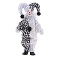 thumbnail image 2 of Muñeca de payaso de porcelana de 23 cm con hermoso atuendo y cerámica, regalo para coleccionistas amantes de los payasos, accesorios de Halloween, decoración, 2 of 8