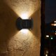 thumbnail image 4 of ¡Ofertas Únicas!, Lámpara de pared solar que brilla hacia arriba y hacia abajo, lámpara de pared para jardín al aire libre Akmoler, 4 of 9