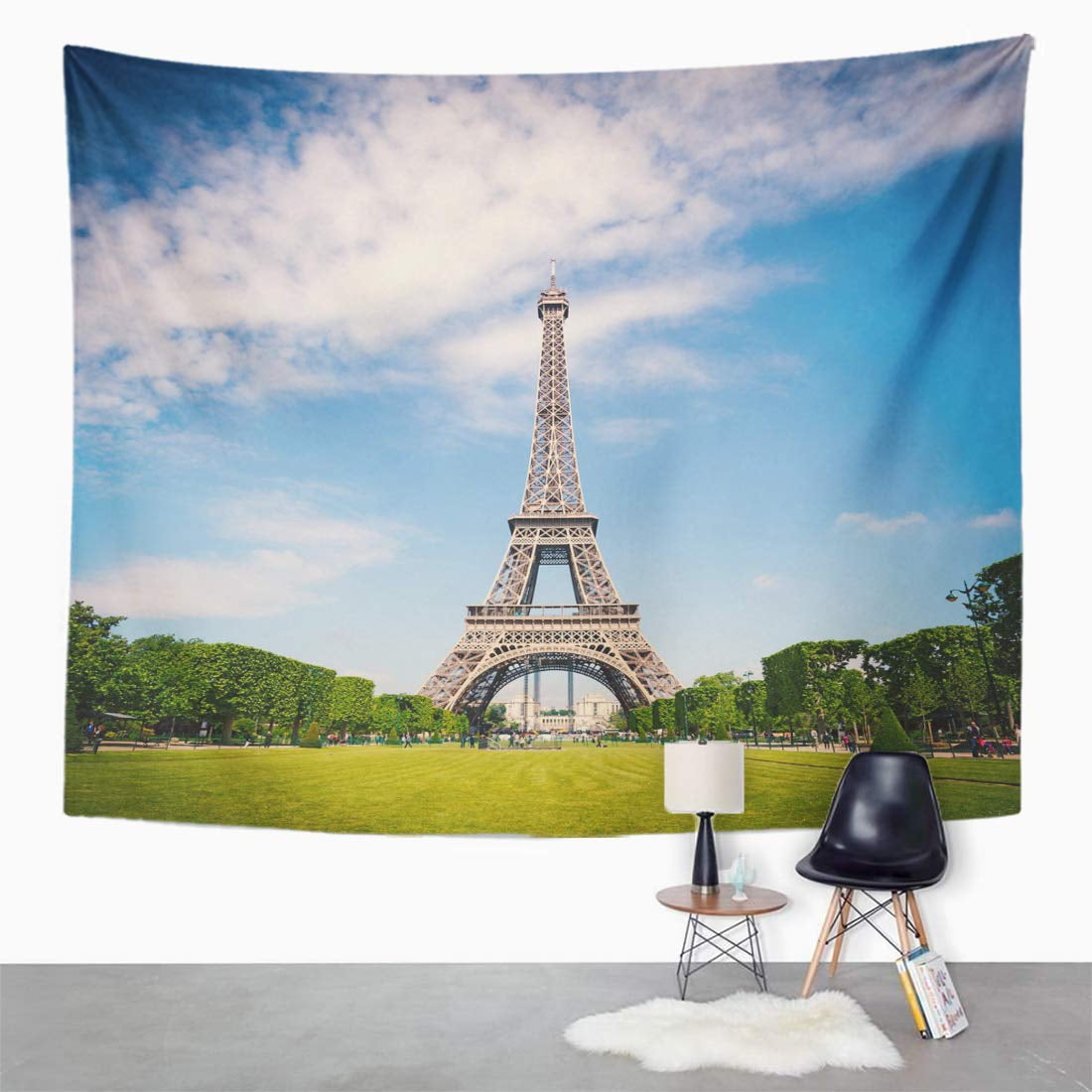 Canvas Picture Wall Tattoo Art Print Architecture France Paris Eiffel Tower