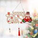 thumbnail image 5 of Decoración Navideña Borla Hueca De Madera Letra Vacaciones Colgante Colgante Para Árbol De Navidad Escritorios Chimeneas 3 Uds Noticed HA038367-00, 5 of 6