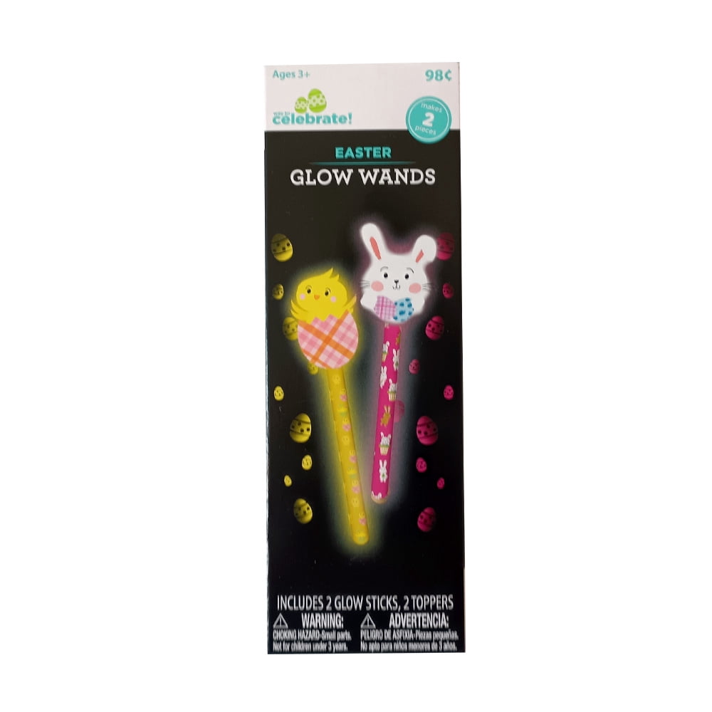 Way to Celebrate Easter Glow Asmt!Multicolor Sticks Decorate for Easter!Material Sticks!