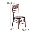 thumbnail image 5 of Pemberly Row Wood Chiavari Stacking Dining Side Chair in Fruitwood, 5 of 8