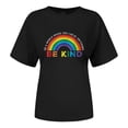 thumbnail image 4 of T-Shirt à Manches Courtes Imprimé Col Rond Mode Décontractée pour Femmes pour Usage Quotidien, 4 of 4