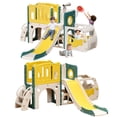 thumbnail image 1 of Canasta de baloncesto Climber con diseño de autobús MOCUTEEN para niños pequeños, 1 of 7