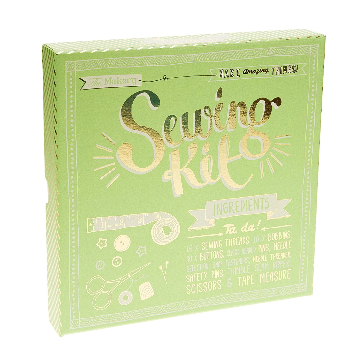 The Makery MAKE-013 Sewing Kit Multi-Colored 