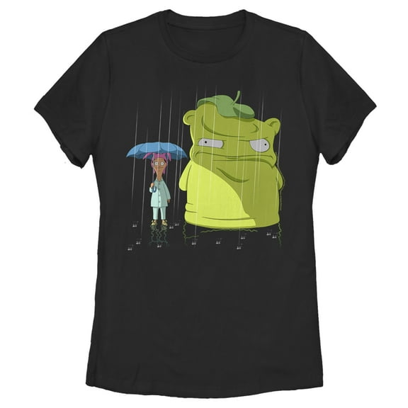 Women's Bob's Burgers Melted Kuchi Kopi Dream Graphic Tee Black Medium