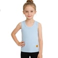 thumbnail image 4 of CYRBOKO Kids Tank Tops, Summer Sleeveless Casual Crewneck Boys Girls Undershirts Blue Size 6 T, 4 of 4