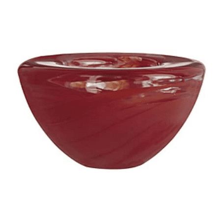 Kosta Boda Atoll Votive, Red