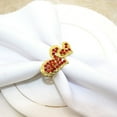 thumbnail image 3 of Serviette Buckle 6Pcs Multi-purpose Reusable Unique Wedding Banquet Party Heart Serviette Buckle, 3 of 5
