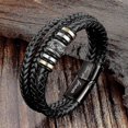 thumbnail image 2 of Pulsera de cuero ZHAOCHENG con mensaje A mi hijo Te amo por siempre, 2 of 5