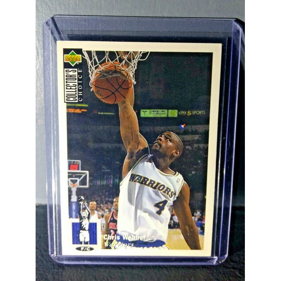 1994-95 Chris Webber Upper Deck Collector's Choice #4 Basketball Card