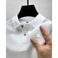 thumbnail image 7 of Men‘s breathable t-shirt  business casual polos shirt summer new fashionable short sleeved clothing  comfortable special price, 7 of 7