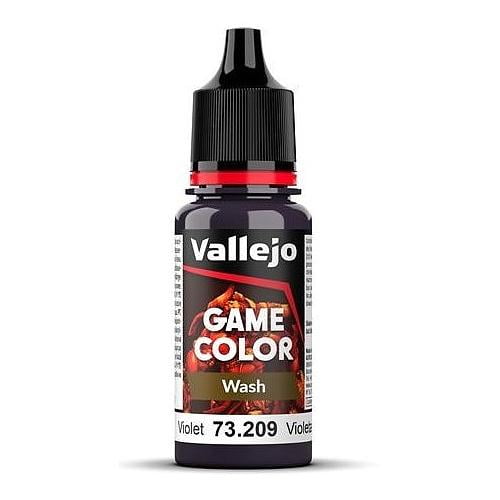 Couleur du Jeu: Wash Violet (73.209) Plastique Modèle Kit Peinture